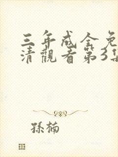 三年成全免费高清观看第3集