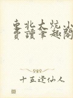 东北大炕小说免费读笔趣阁封面