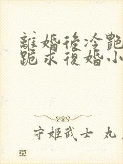 离婚后冷艳总裁跪求复婚小说