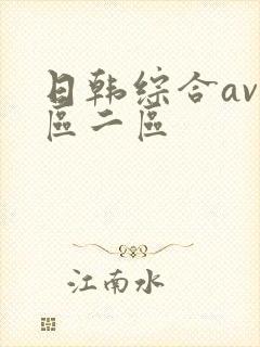 日韩综合av一区二区