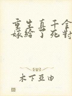 重生真千金,我嫁给了死对头小说封面