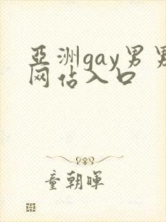 亚洲gay男男网站入口