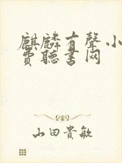 麒麟有声小说免费听书网