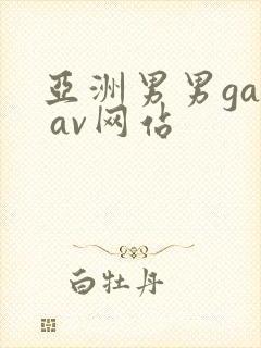 亚洲男男gay av网站封面