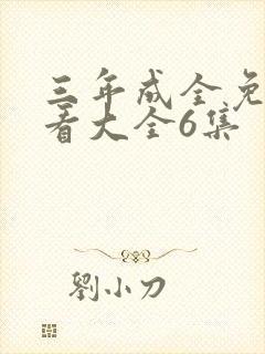 三年成全免费观看大全6集
