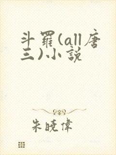 斗罗(all唐三)小说