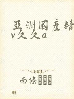 亚洲国产精品av久久a
