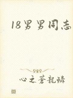 18男男同志封面