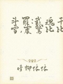 斗罗:武魂千仞雪,震惊比比东封面