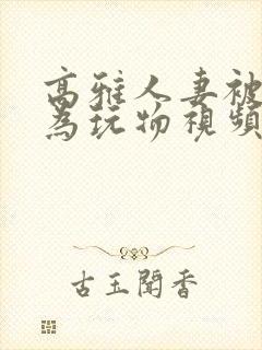 高雅人妻被迫沦为玩物视频封面