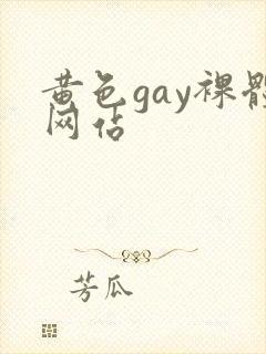 黄色gay裸体网站封面