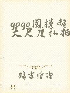 gogo国模超大尺度私拍