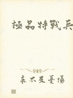 极品特战兵王
