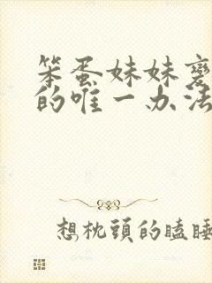 笨蛋妹妹变聪明的唯一办法动漫在线观看