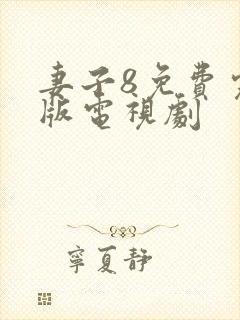 妻子8免费完整版电视剧封面
