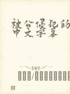 被公侵犯的人妻中文字幕