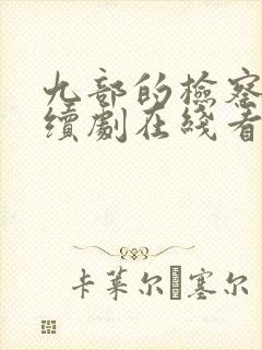 九部的检察官连续剧在线看