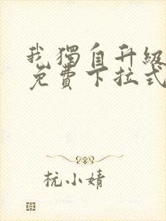 我独自升级漫画免费下拉式全集封面