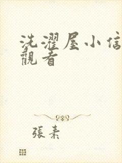 洗濯屋小信在线观看