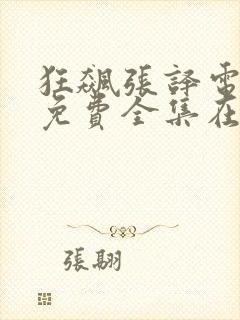 狂飙张译电视剧免费全集在线观看封面