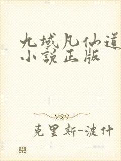 九域凡仙道不易小说正版