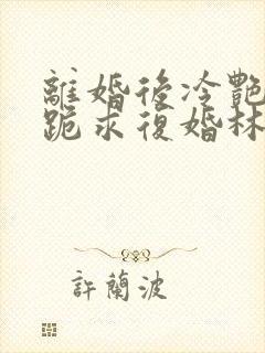 离婚后冷艳总裁跪求复婚林悦叶可卿全文阅读封面