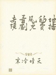 去看风的地方电视剧免费播放