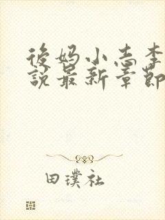 后妈小志李韵小说最新章节更新内容封面