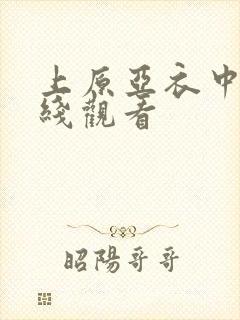 上原亚衣中文在线观看