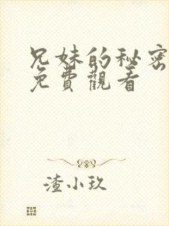 兄妹的秘密授课免费观看