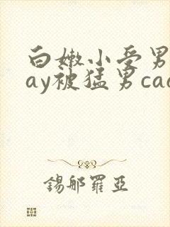 白嫩小受男男gay被猛男cao