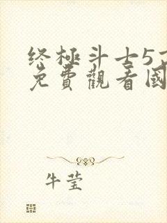 终极斗士5高清免费观看国语版电视剧