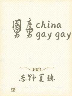 国产china男男gay gay网站