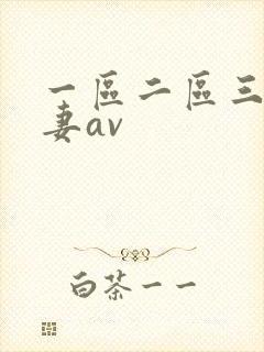 一区二区三区人妻av