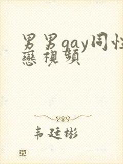 男男gay同性恋视频