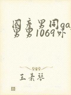 国产男同gay男男1069外卖