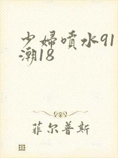 少妇喷水91高潮18