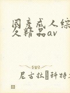 国产成人综合久久精品av