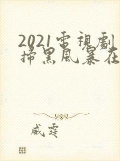 2021电视剧扫黑风暴在线观看25集