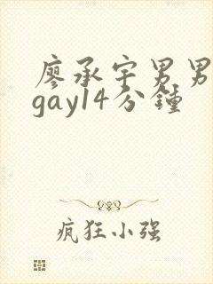 廖承宇男男做爰gay14分钟封面