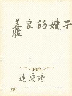 善良的嫂子中字版封面
