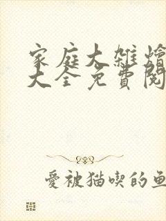 家庭大杂烩小说大全免费阅读