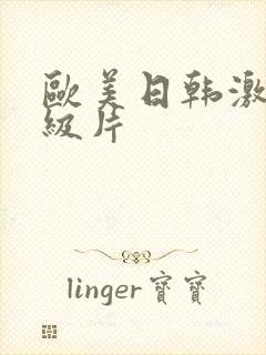 欧美日韩激情一级片