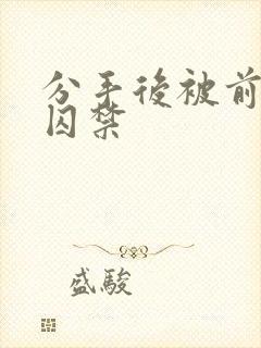 分手后被前男友囚禁封面