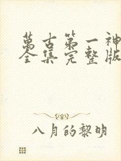 万古第一神小说全集完整版txt