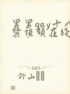 男男gay十八禁视频在线观看