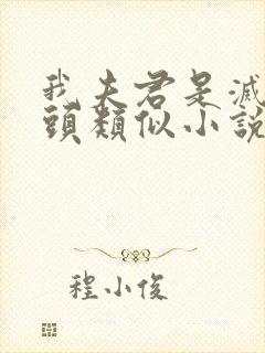 我夫君是灭世魔头类似小说