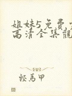 姐妹5免费完整高清全集观看封面