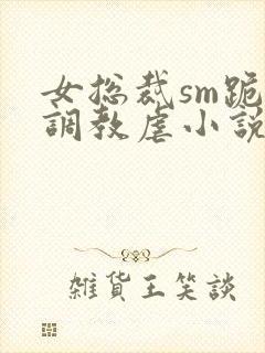 女总裁sm跪爬调教虐小说封面