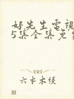 好先生电视剧45集全集免费播放